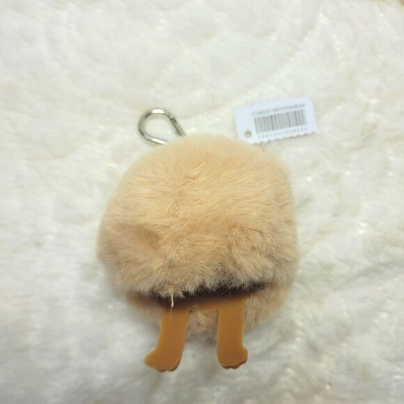 BBW Pomeranian Pup Dog PocketBac Holder Rare Find Soft Faux Fur New OOS - Picture 6 of 10